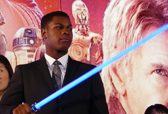 ジョン・ボイエガ／『スター・ウォーズ／フォースの覚醒』プレミアイベント