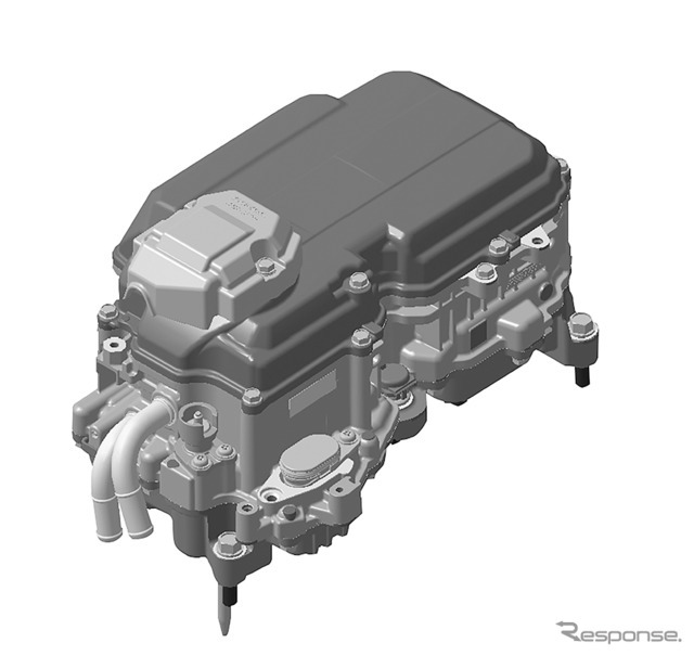 ホンダ フィット e：HEV（2モーターハイブリッドシステム）PCU（パワーコントロールユニット）イメージ図