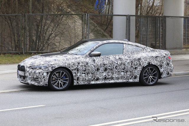 BMW 4シリーズ 新型プロトタイプ（スクープ写真）