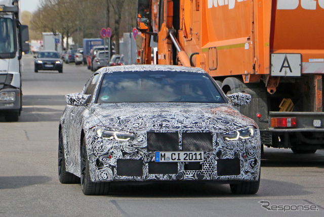 BMW M4 新型プロトタイプ（スクープ写真）