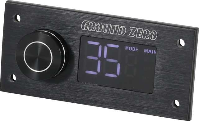 GROUND ZERO 新型4chアンプ内蔵8chデジタルサウンドプロセッサー発売