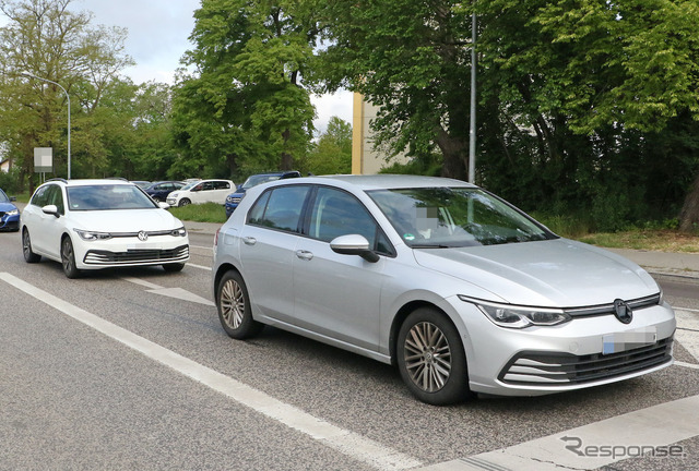 VW ゴルフヴァリアント 新型プロトタイプ（スクープ写真）