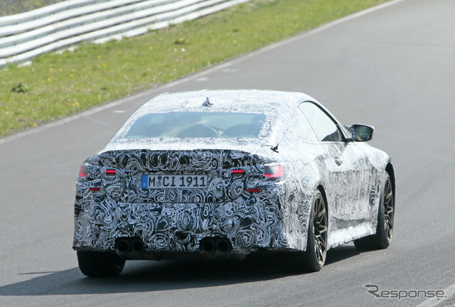 BMW M4クーペ 新型プロトタイプ（スクープ写真）