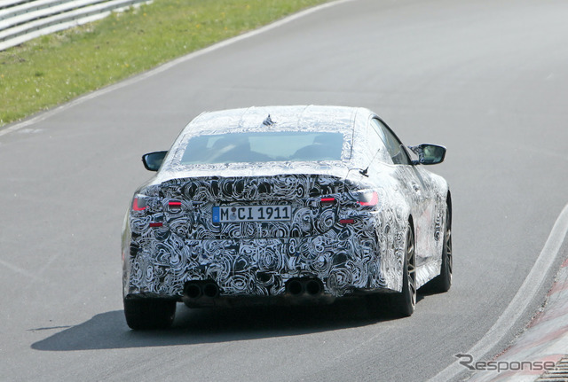 BMW M4クーペ 新型プロトタイプ（スクープ写真）