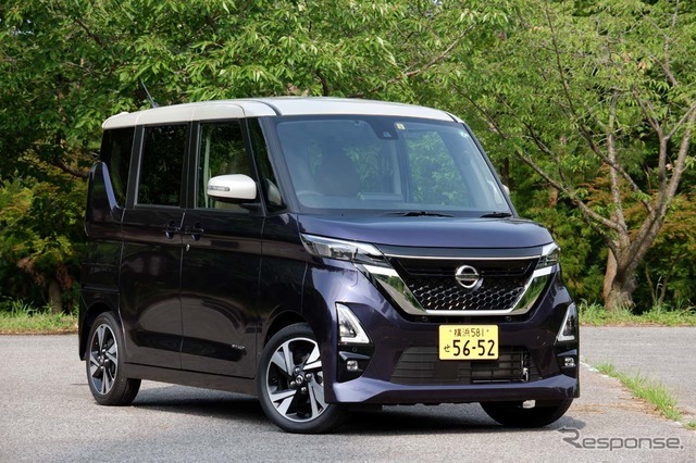 【日産ルークス 新型】試乗したのは最上位グレードの「ハイウェイスターGターボ プロパイロットエディション」