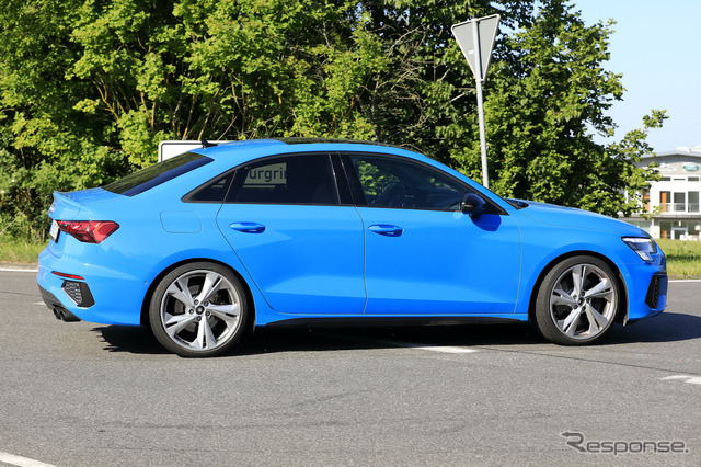 アウディ S3セダン 新型プロトタイプ（スクープ写真）