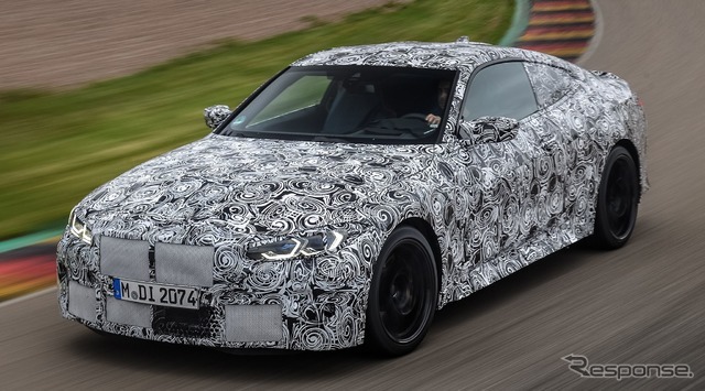 BMW M4クーペ 次期型のプロトタイプ