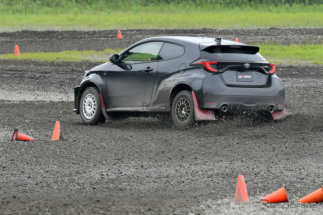 トヨタ GRヤリス RZ GRパーツ装着車（プロトタイプ）