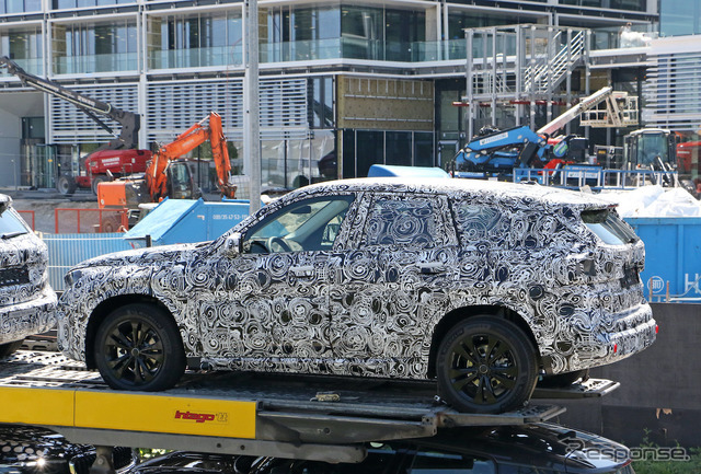 BMW X1 次期型プロトタイプ（スクープ写真）