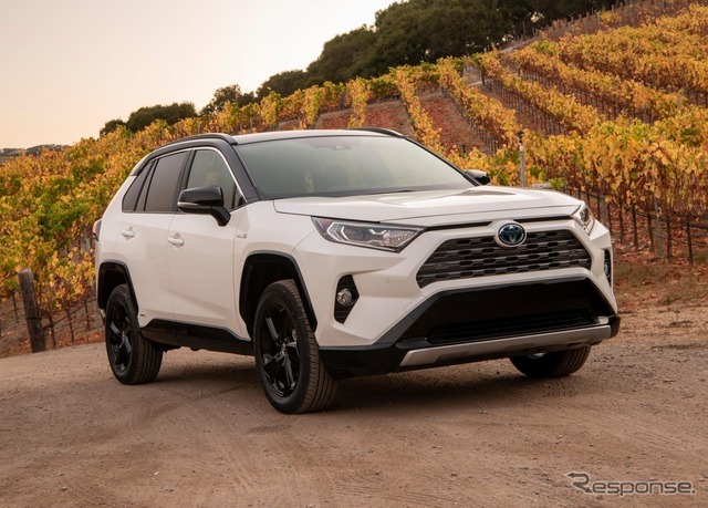 トヨタ RAV4 ハイブリッド の2021年モデル（米国仕様）