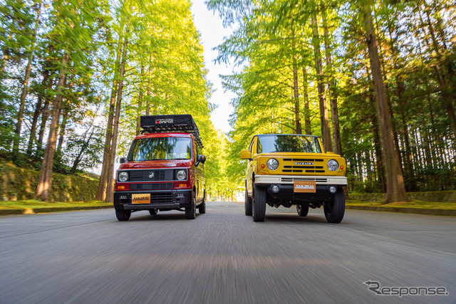 『N-VAN DENALI』（N-VANデナリ）と『JIMNY the ROOTS』（ジムニー ザ・ルーツ）