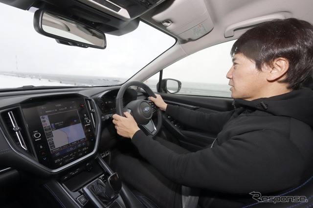 スバル 新型 レヴォーグ に乗る モータージャーナリスト 河西啓介 氏