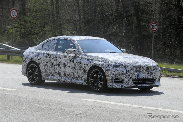 BMW 2シリーズクーペ 次期型プロトタイプ（スクープ写真）