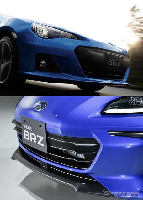 先代（上）＆新型BRZ