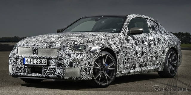 BMW 2シリーズ・クーペ 次期型のプロトタイプ（M240i xDriveクーペ）