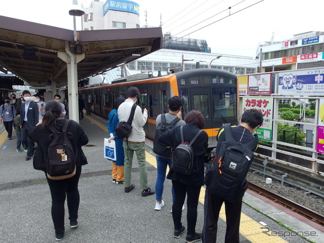 京成線ミステリーツアー：八千代台駅着