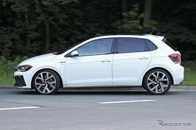 VW ポロ GTI 改良新型 プロトタイプ（スクープ写真）