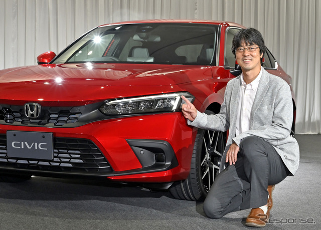 ホンダ シビック 新型と開発をとりまとめたLPLチーフエンジニアの佐藤洋介氏