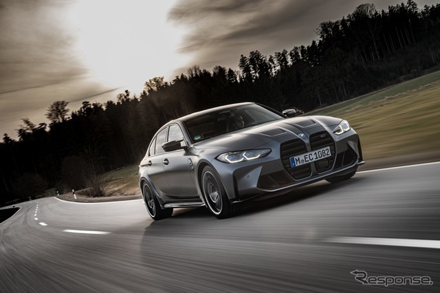 BMW M3 コンペティション・セダン 新型の「M xDrive」