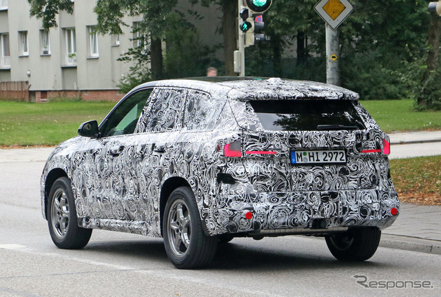 BMW X1 次期型プロトタイプ（スクープ写真）