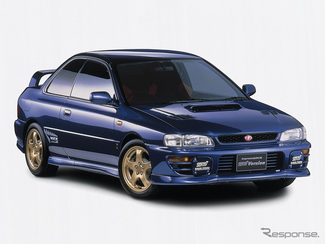 1997年スバル・インプレッサ・クーペWRX type R STi Ver. IV