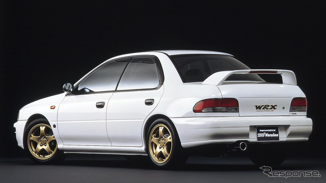 1997年スバル・インプレッサWRX type RA STi Ver. IV