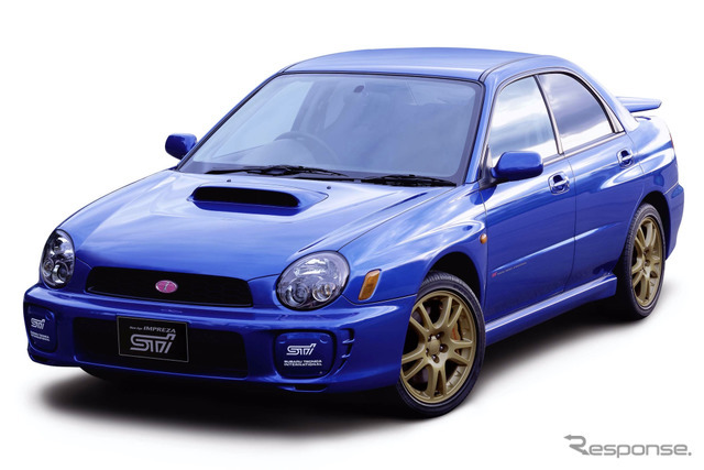 2000年スバル・インプレッサWRX STi