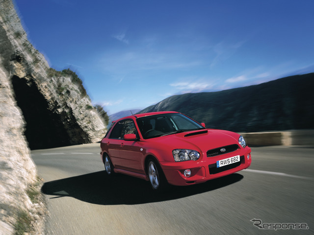 2002年スバル・インプレッサ・スポーツワゴンWRX