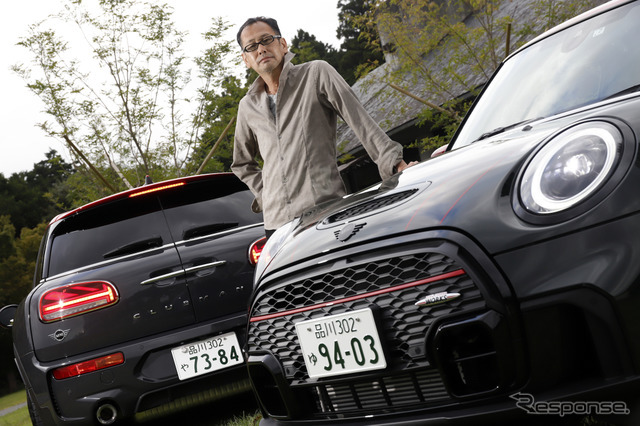 MINI John Cooper Worksとモータージャーナリストの野口優