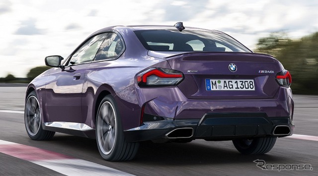 BMW 2シリーズ・クーペ 新型の「M240i xDrive」（参考）