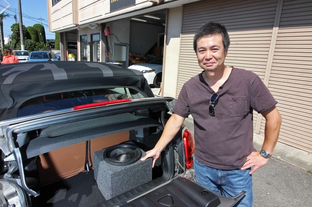 car audio newcomer！  MINI クーパーS（オーナー・飯塚正樹さん） by to be Style 後編