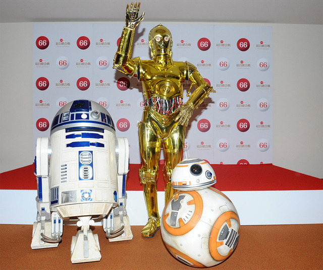 BB-8＆R2-D2＆C-3PO/『スター・ウォーズ／フォースの覚醒』(C) 2015Lucasfilm Ltd. & TM. All Rights Reserved