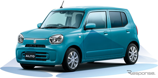 スズキ・アルト新型：全方位モニター用カメラ