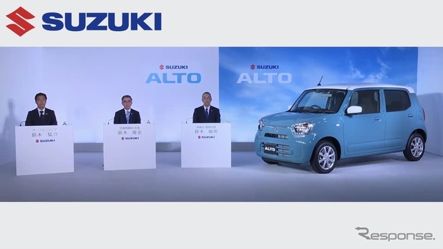 スズキ・アルト新型発表