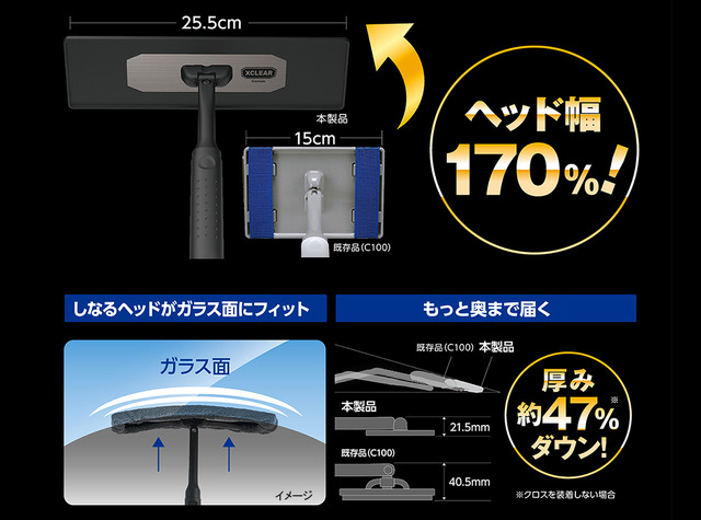 エクスクリア プレミアム 360ワイパー（C140）