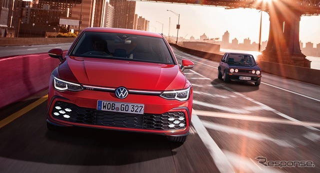 VW ゴルフ GTI（新型と初代）