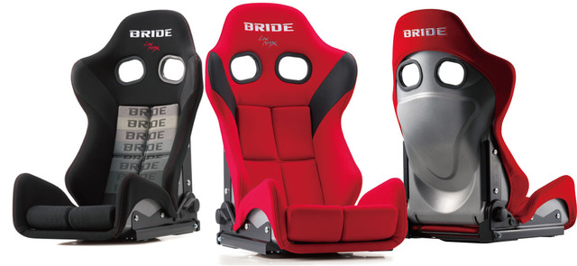 BRIDEは1981年設立の自動車レース用シートの老舗