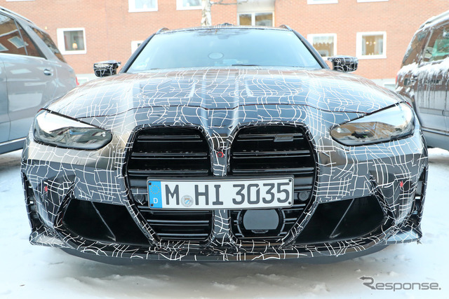 BMW M3ツーリング プロトタイプ（スクープ写真）