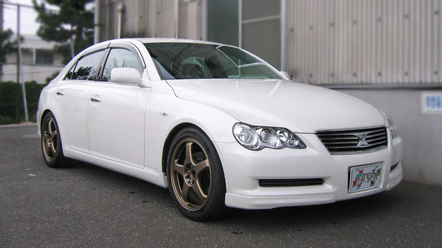 RX1装着TOYOTA MARK X GRX120（Ft: -45mm / Rr: -40mm）