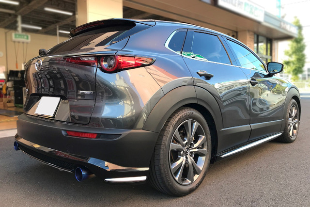 FLEX Z装着MAZDA CX-30（Ft: -25mm / Rr: -55mm）