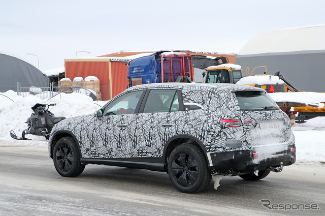 メルセデスベンツ GLC 次期型プロトタイプ（スクープ写真）