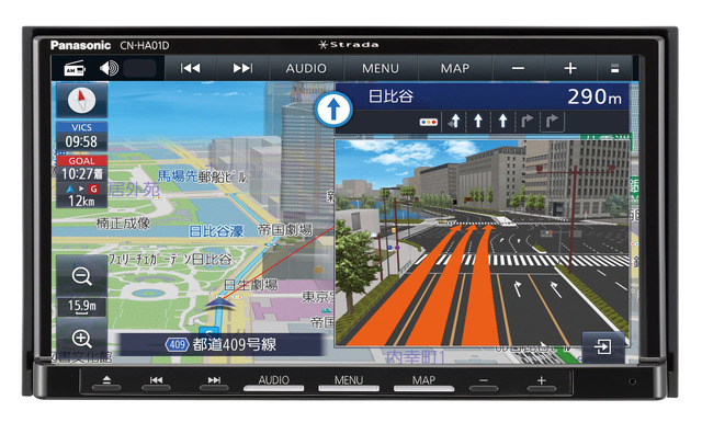 パナソニック・ストラーダ CN-HA01D