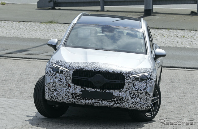 メルセデスベンツ GLC 次期型プロトタイプ（スクープ写真）