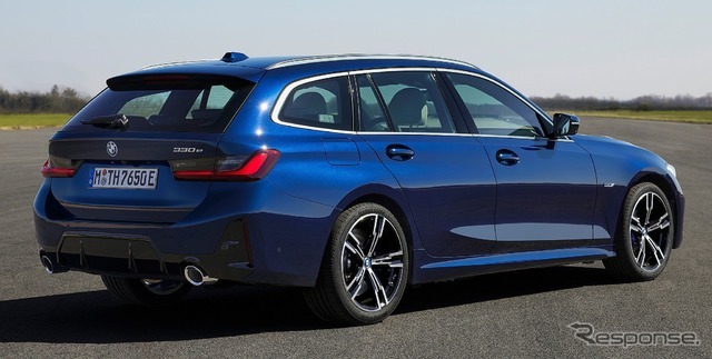 BMW 3シリーズ・ツーリング 改良新型のPHV「330e」