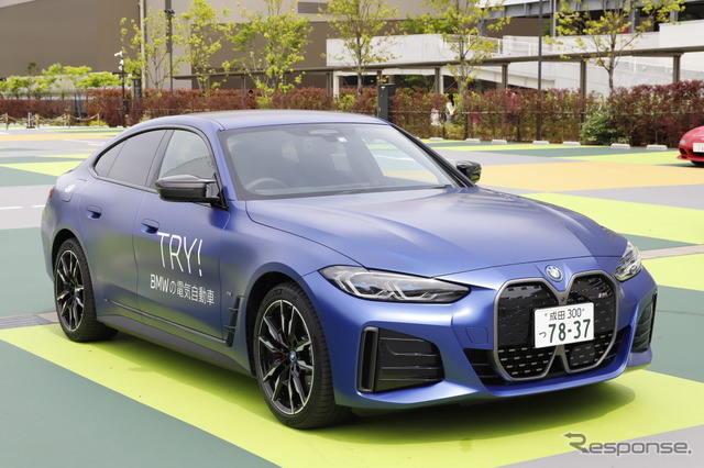 BMW i4（レスポンス読者限定EV・PHEV試乗会）