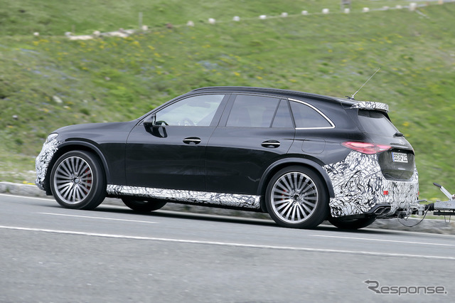 メルセデス AMG GLC63プロトタイプ（スクープ写真）