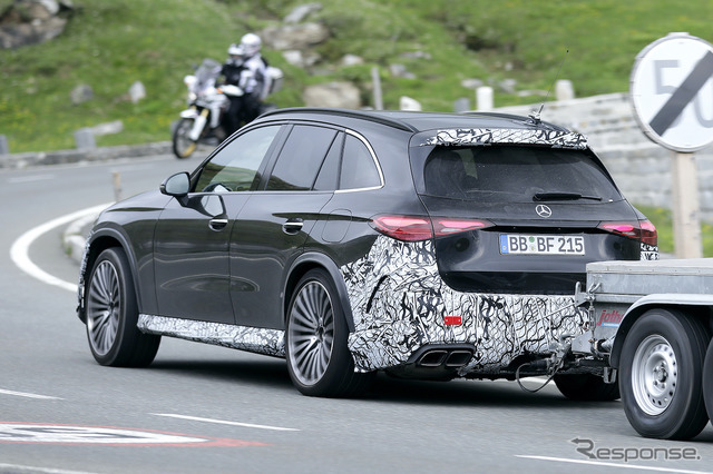 メルセデス AMG GLC63プロトタイプ（スクープ写真）