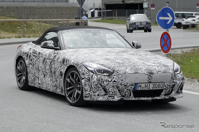 BMW Z4 改良新型プロトタイプ（スクープ写真）