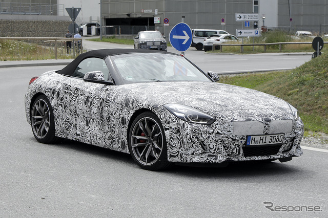 BMW Z4 改良新型プロトタイプ（スクープ写真）