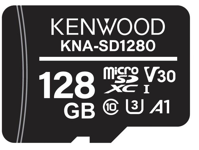 KENWOODから繰り返し書き込みに強い大容量SDカード「KNA-SD1280」が新発売